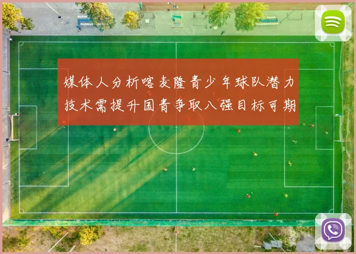 媒体人分析喀麦隆青少年球队潜力技术需提升国青争取八强目标可期